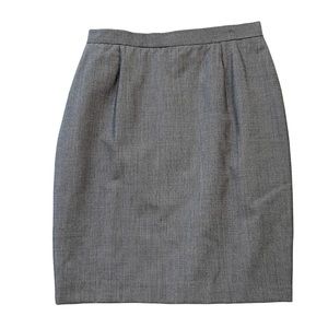 Vintage Mark Shale Mini Houndstooth Pencil Skirt 12